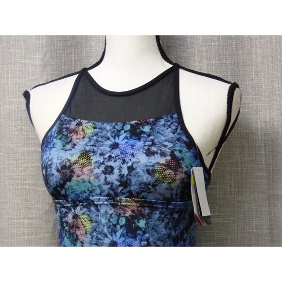 $49.99 TYR WOMEN'S BOTANICA TESSA TANK, Black/Multi, XS (0/2) - Picture 4 of 10